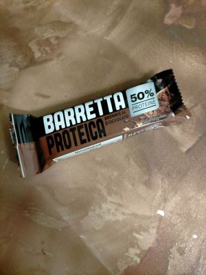 Barretta proteica 50%proteine gusto brownies