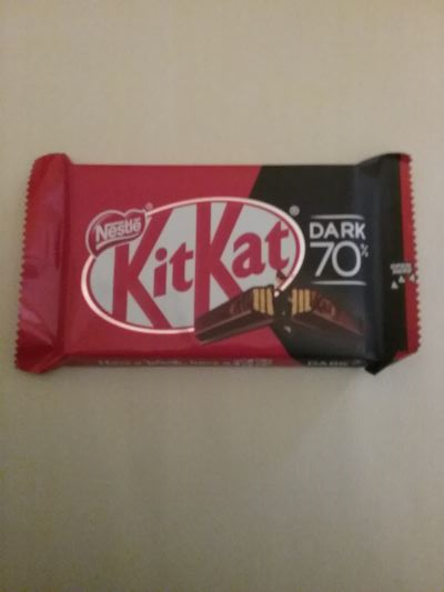 Kit Kat dark 70%