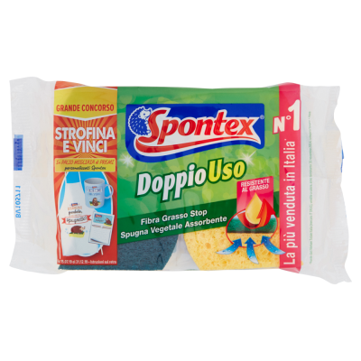 Spontex Spugna Abrasiva DoppioUso x2