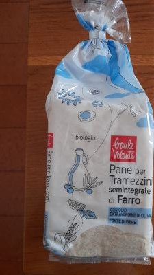 Pane per tramezzini semintegrale di Farro