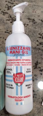 Igienizzante mani gel profumato