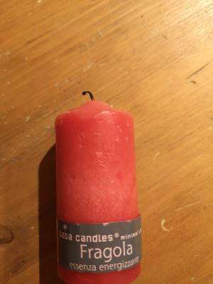 Candela alla fragola 