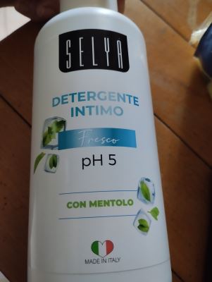 Detergente intimo mentolo