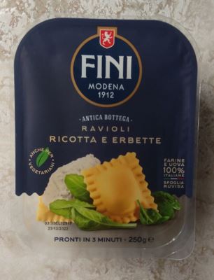 Ravioli ricotta e erbette