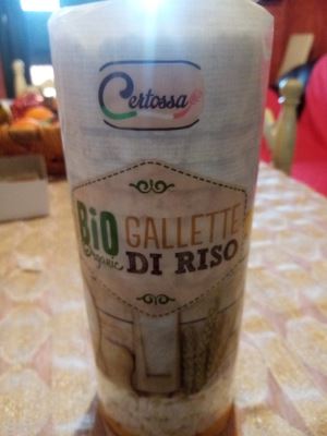 Bio gallette di riso