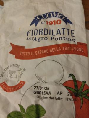 Fior di latte dell'agro pontino