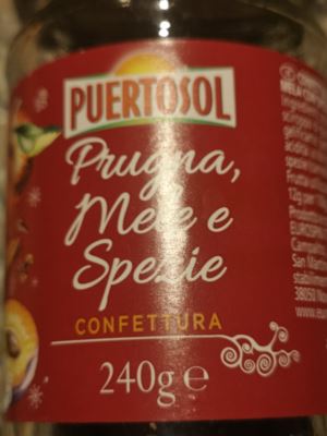 Confettura prugna mele spezie 