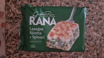 Lasagna ricotta e spinaci