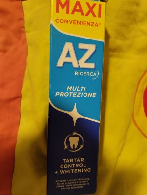 Dentifricio AZ Ricerca Tartar control + whitening