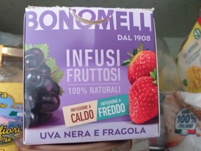 Infusi fruttosi uva nera e fragola