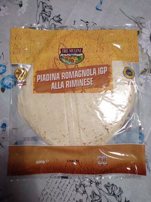 Piadina Romagnola IGP alla riminese