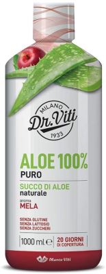 Aloe 100% puro - gusto mela