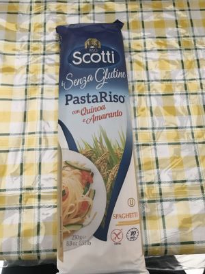 Pasta di riso con quinoa e amaranto