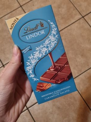 Lindor Tavoletta di cioccolato al caramello salato