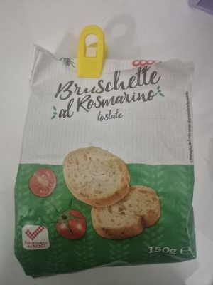 Bruschette al rosmarino tostate