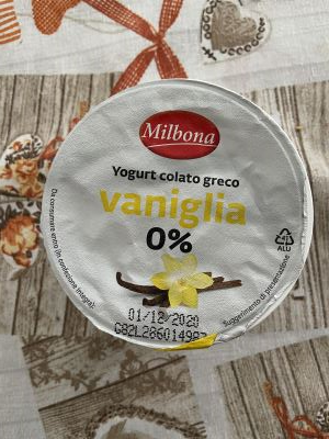 Yogurt colato greco