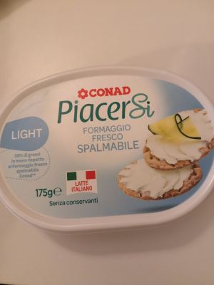 Formaggio fresco spalmabile light