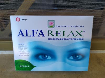 Alfa Relax - Maschera Riposante per Occhi