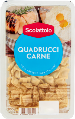 Quadrucci di carne