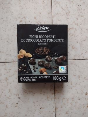 Fichi ricoperti di cioccolato fondente