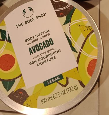 Body butter avocado 