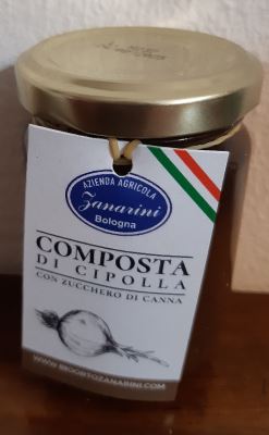 Composta di cipolla con zucchero di canna