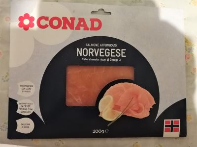 Salmone affumicato norvegese