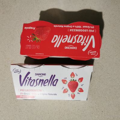Yogurt Vitasnella più leggerezza alla fragola 