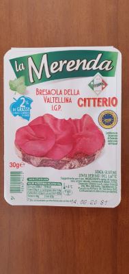 La merenda- Bresaola della Valtellina