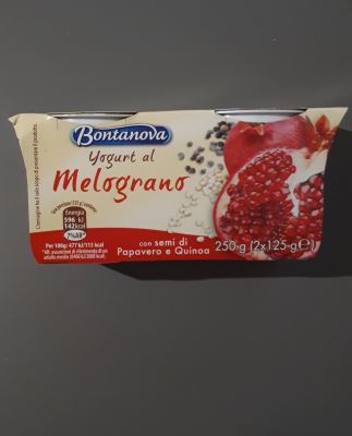 Yogurt al melograno