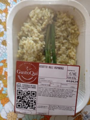 Risotto agli asparagi Gusto Qui 