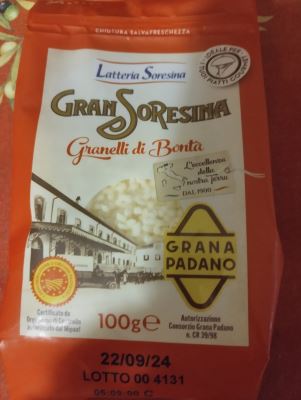 Granella di formaggio Grana padano