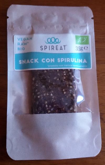 Snack con spirulina