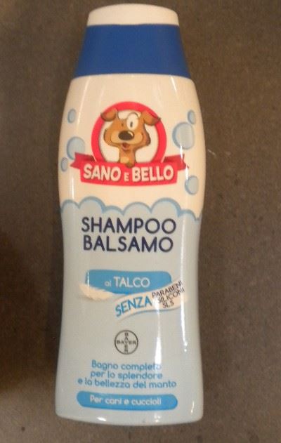 Shampoo balsamo per cani 