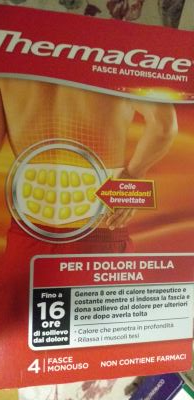 Fasce autoriscaldanti