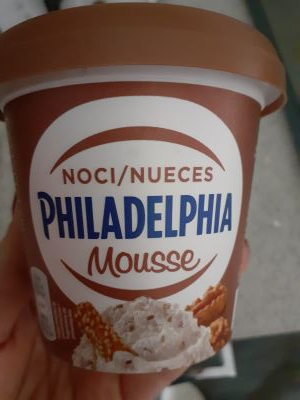 Philadelphia noci mousse