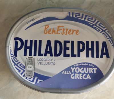 BenEssere Philadelphia  con yogurt alla greca