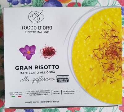 Gran Risotto allo zafferano Tocco D'Oro