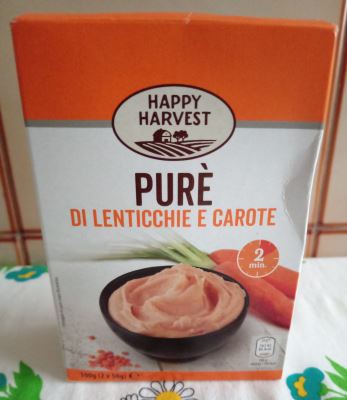 Purè di legumi e carote Happy Harvest