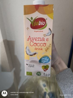 Drink avena e cocco