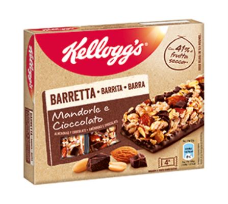 Kellogg's barretta - Mandorle e cioccolato