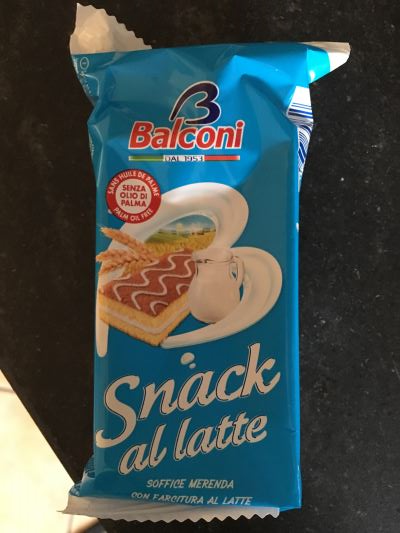 Balconi snack al latte