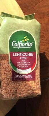 Lenticchie Rosse decorticate