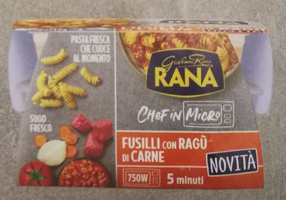 Fusilli con ragù di carne 