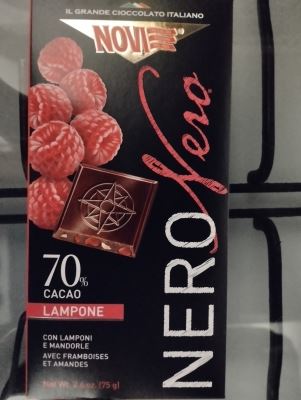 Cioccolato fondente ai lamponi