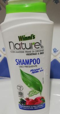 Shampoo uso frequente melograno e mirtillo nero 