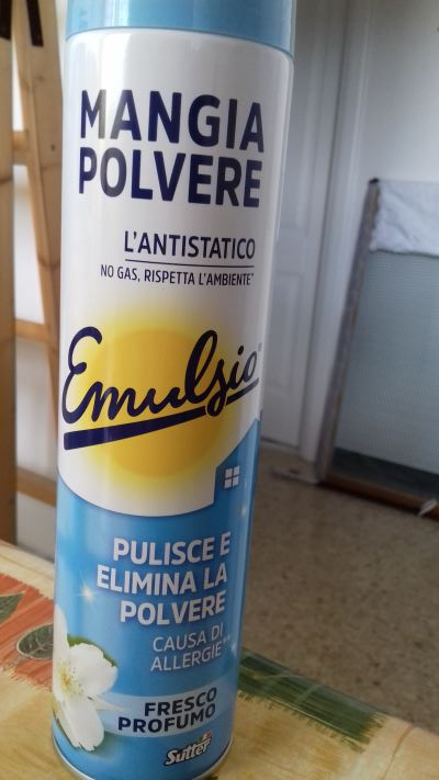 Emulsio - Mai più polvere! Emulsio Mangiapolvere, elimina