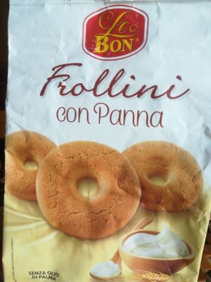Frollini con panna