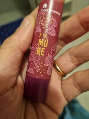 Balsamo labbra Yves Rocher mora