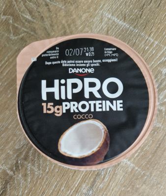 Yogurt magro colato proteico Hipro Cocco